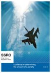 SSRO guidance on determining the amount of a penalty (draft)