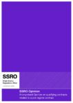 SSRO Opinion March 2017